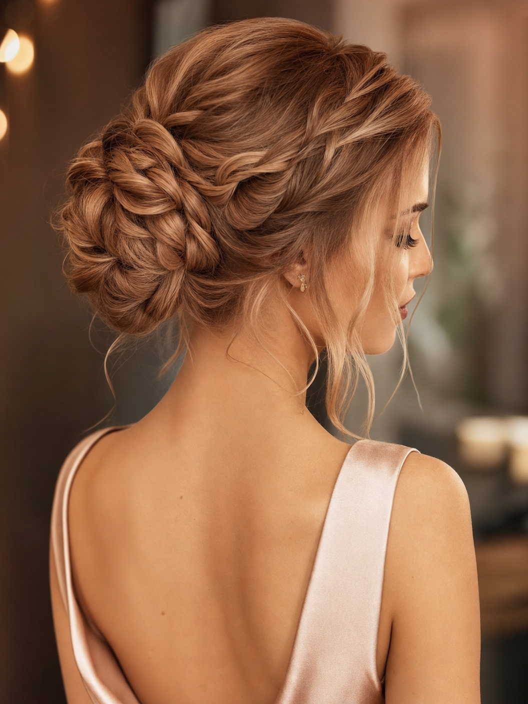 Elegantes Styling und Hochsteckfrisur bei DILEK in Offenbach